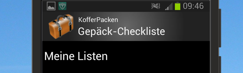 App-Test - Kofferpacken