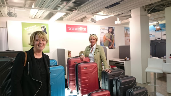 Beim Stand von travelite