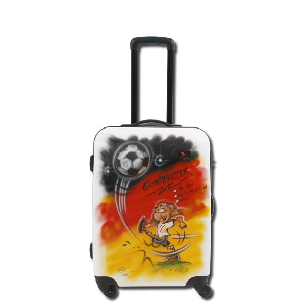 Pack Easy Airbrush-Trolley mit EM-Motiv frontal