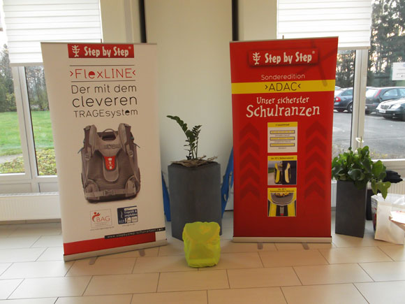 Schulranzen-Beratung - Zwei Step by Step-Banner