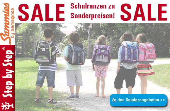 Schulranzen-Sale bei Koffermarkt.com