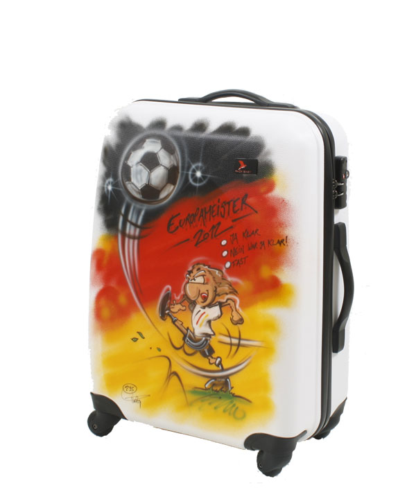 Pack Easy Airbrush-Trolley mit Fußball-EM-Motiv