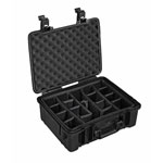 B&W Outdoor Case Typ 50 schwarz mit variabler Facheinteilung