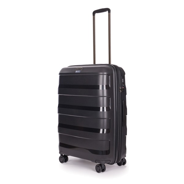 Stratic Straw + Trolley 66 cm 4 Rollen erweiterbar black