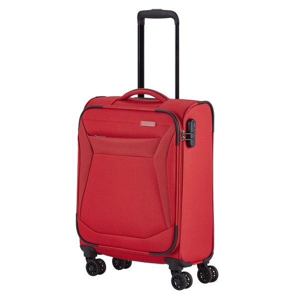travelite Chios Trolley 55 cm 4 Rollen rot