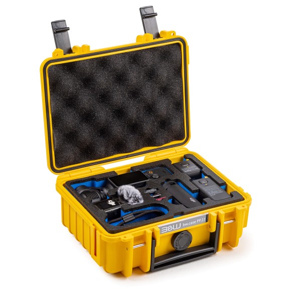 B&W Copter.case Typ 500 für DJI Osmo Pocket 3 yellow