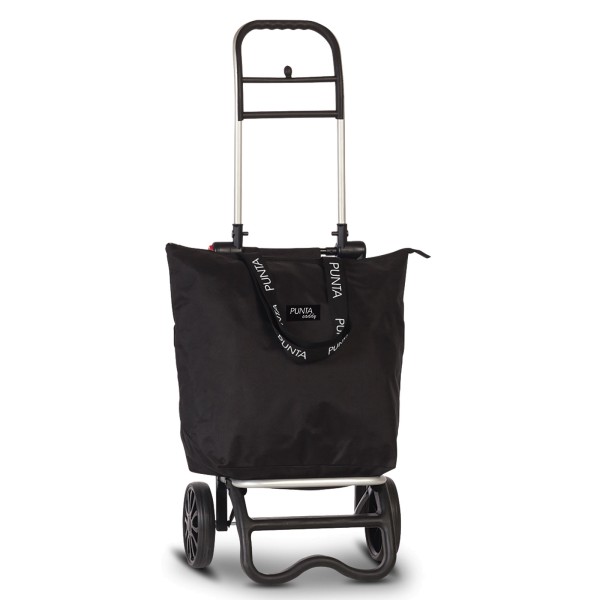Punta Caddy Einkaufstrolley 63 cm schwarz