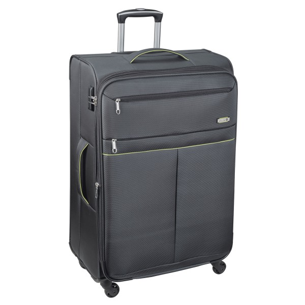 d&n Travel Line 6704 Trolley 75 cm 4 Rollen erweiterbar grau