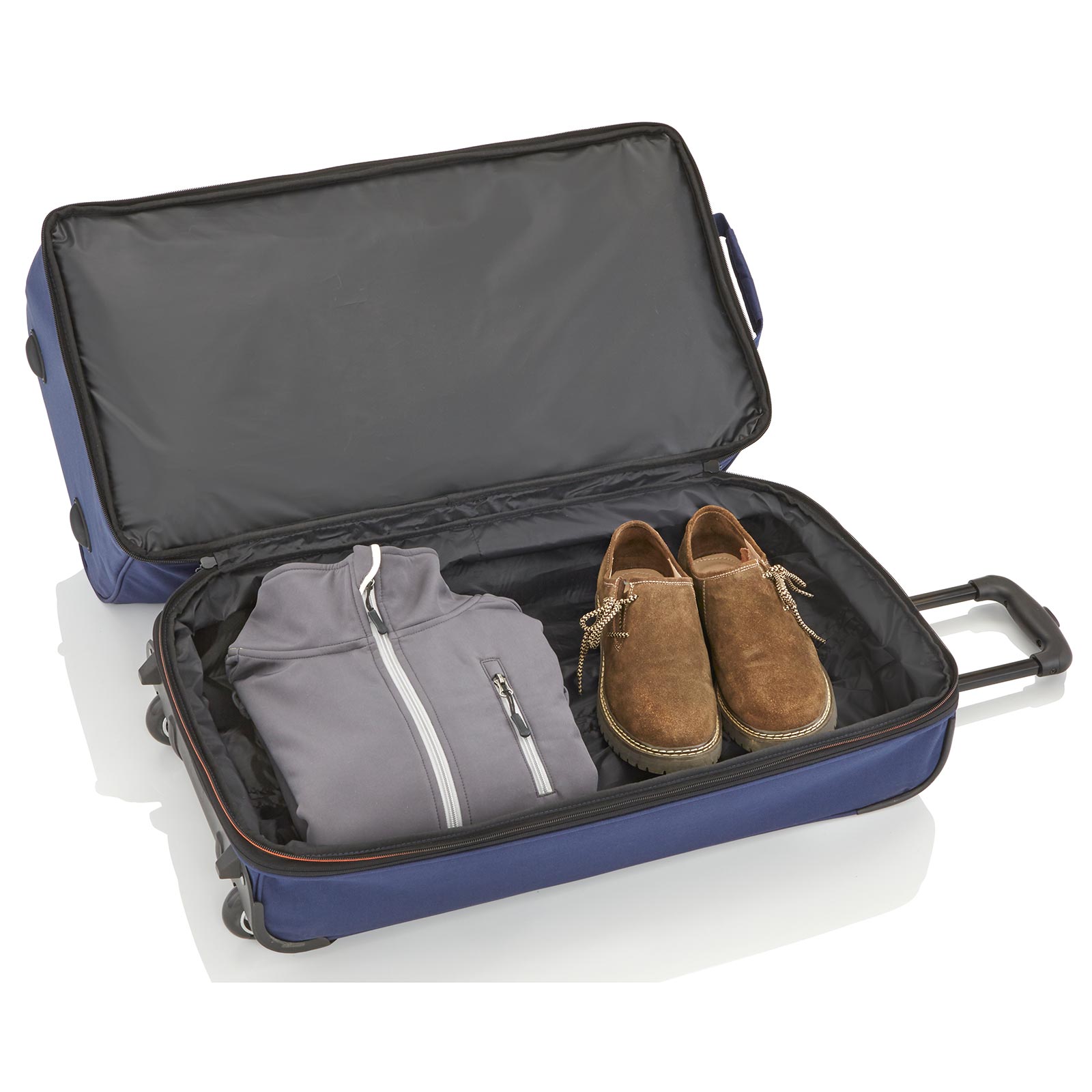 travelite Basics Trolley Reisetasche 70 cm 2 Rollen erweiterbar günstig  kaufen: | Koffermarkt
