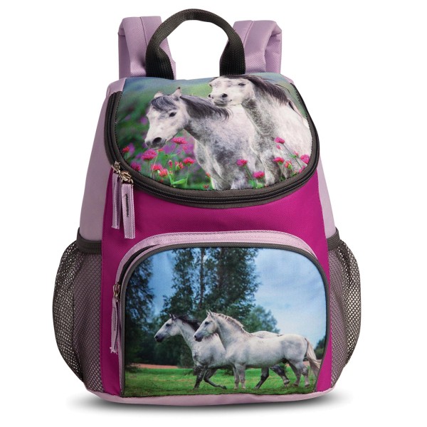 Fabrizio Kids TierMotiv Rucksack 31 cm flieder