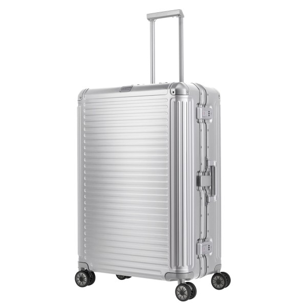 travelite Next Trolley 77 cm 4 Rollen silber