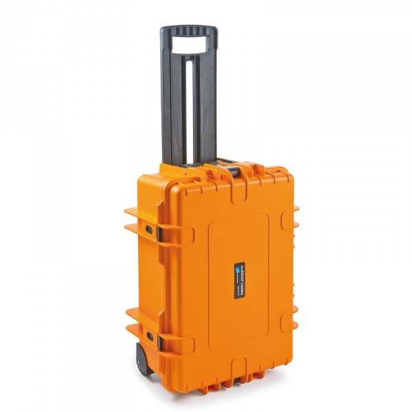 B&W Outdoor Case Typ 6700 2 Rollen orange