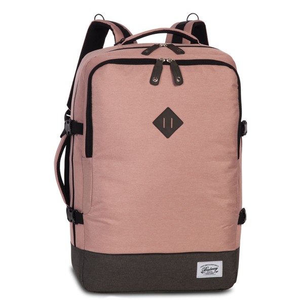 Fabrizio Best Way Cabin Pro Retro Rucksack 54 cm rosa