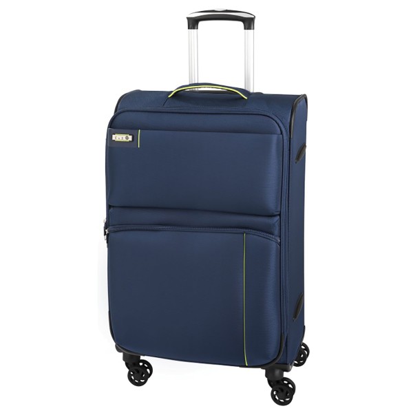 d&amp;n Travel Line 6704 Trolley 75 cm 4 Rollen erweiterbar