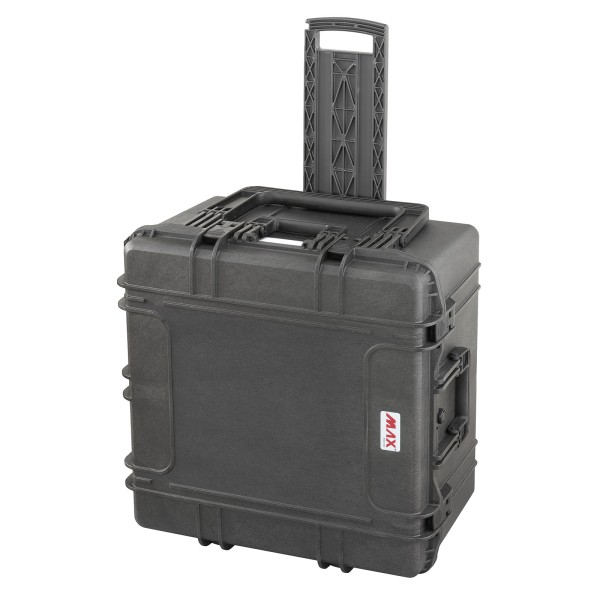 Max Koffer MAX615STR Outdoor Case 4 Rollen Schwarz