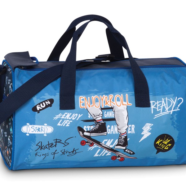 Fabrizio Kids Skater Sporttasche 39 cm dunkelblau