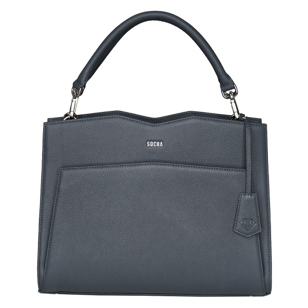 SOCHA Diamond Shoulder Bag Business-Handtasche 39 cm