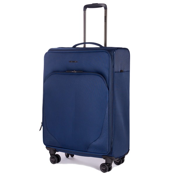 Stratic Mix Trolley 68 cm 4 Rollen erweiterbar blue