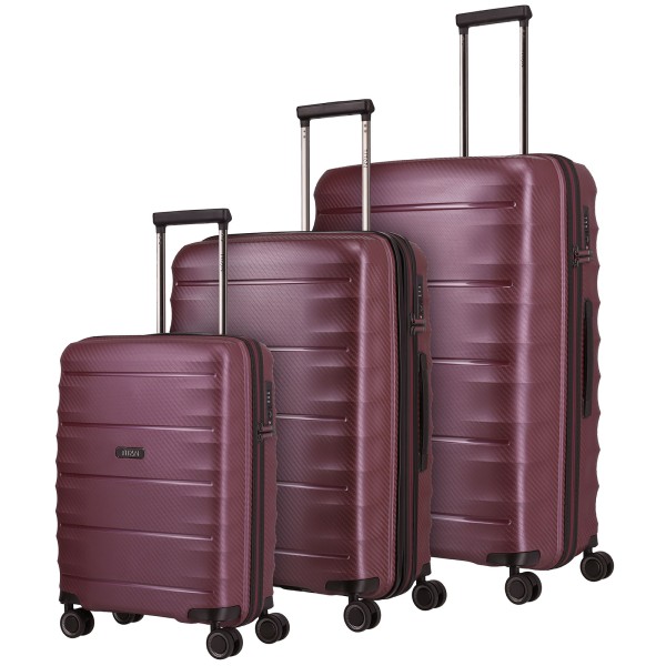 TITAN Highlight Trolley Set 3-teilig Merlot