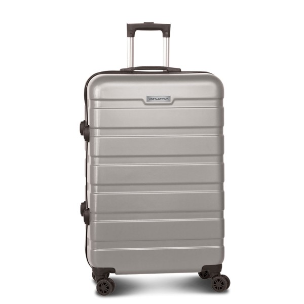 Fabrizio Worldpack Phoenix Trolley 67 cm 4 Rollen silber