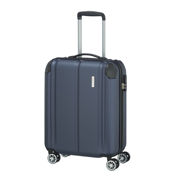 Travelite City Kabinentrolley 55 cm 4 Rollen marine