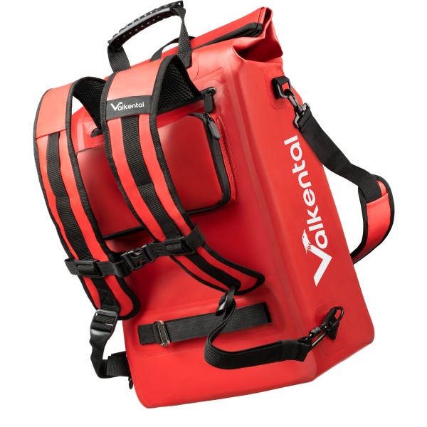 Valkental ValkOne 3in1 Fahrradtasche 62 cm rot