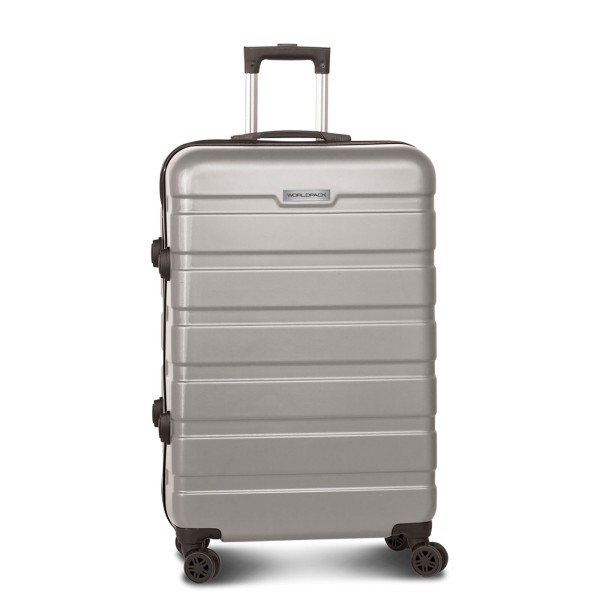Fabrizio Worldpack Phoenix Trolley 78 cm 4 Rollen silber