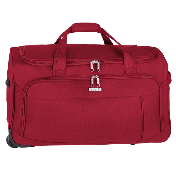 d&n Travel Line Reisetasche 32 cm 2 Rollen rot