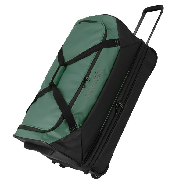 travelite Basics Rollenreisetasche 70 cm 2 Rollen erweiterbar grün