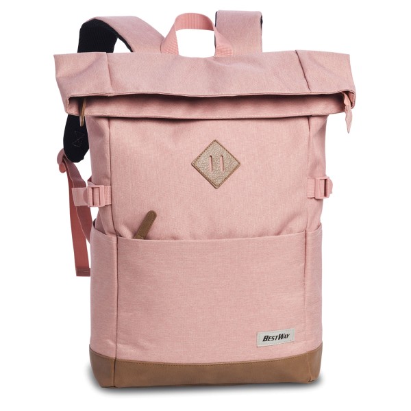 Fabrizio Best Way Rucksack 50 cm erweiterbar rosa