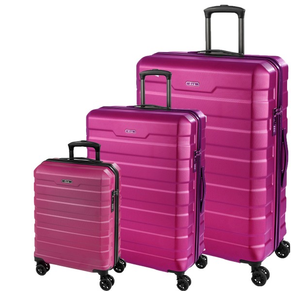 d&amp;n Travel Line 2400 Trolley-Set 55/66/76 cm 4 Rollen