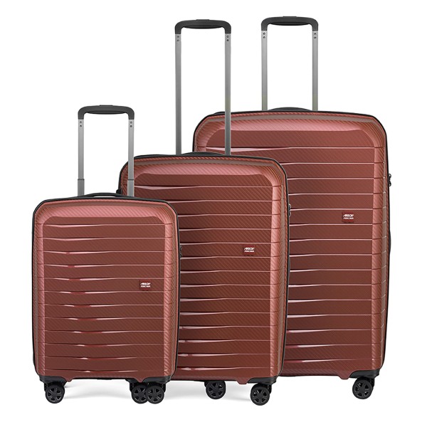 Epic Airbox AZ18 Kofferset S/M/L 4 Rollen metallicred