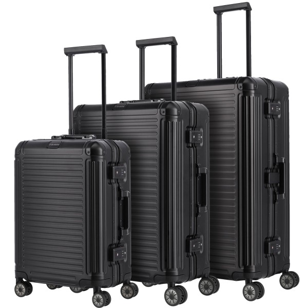 travelite Next Aluminium-Trolley Set 3-teilig S/M/L