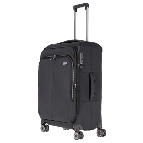 travelite Priima Trolley 4 Rollen 68 cm schwarz