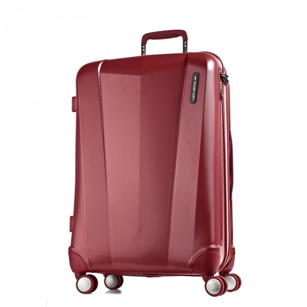 March15 Vision Trolley rot 68 cm 4 Rollen - Frontansicht