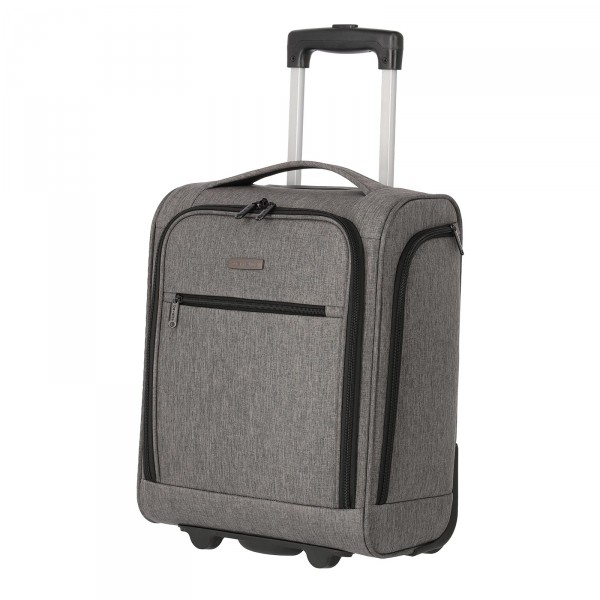 travelite Cabin Underseater Kabinentrolley 43 cm 2 Rollen grau