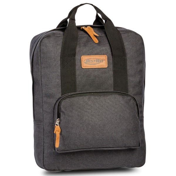 Fabrizio Best Way College Rucksack 35 cm grau