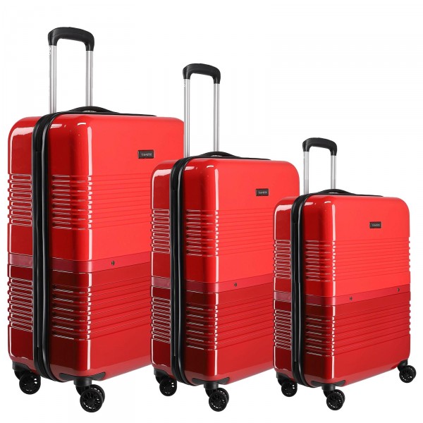 travelite Frisco Trolley Set 3-teilig rot