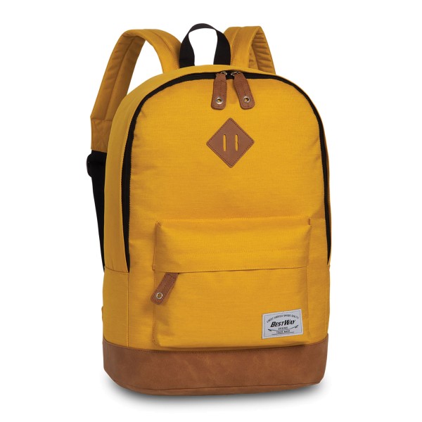 Fabrizio Best Way Campus Snow Rucksack 43 cm gelb