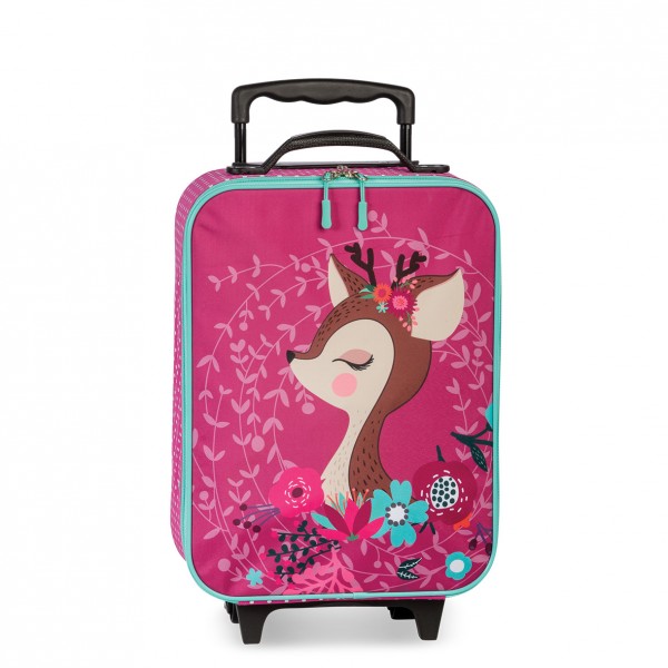 Fabrizio Kids Kindertrolley 40 cm 2 Rollen fuchsia