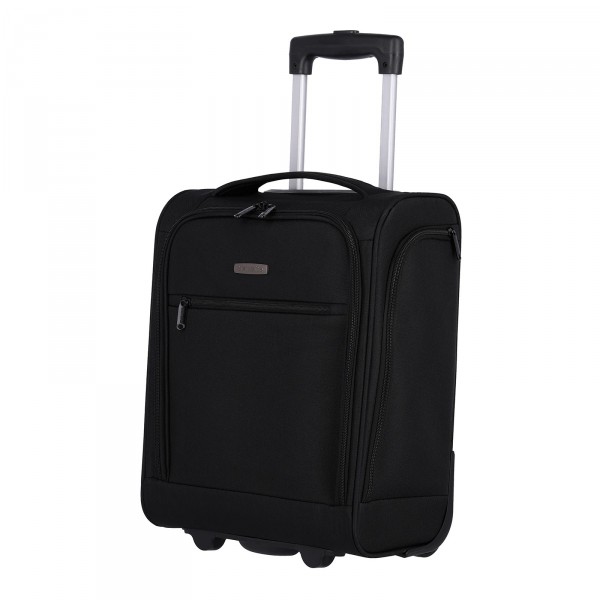 travelite Cabin Underseater Kabinentrolley 43 cm 2 Rollen schwarz