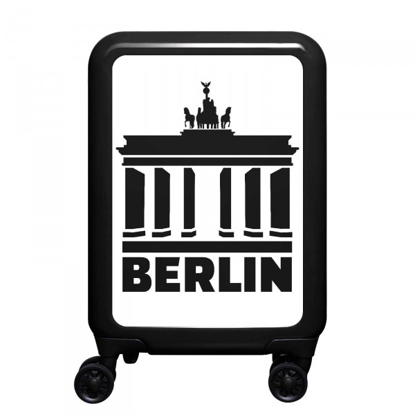 meinTrolley Berlin 55cm 4 Rollen schwarz