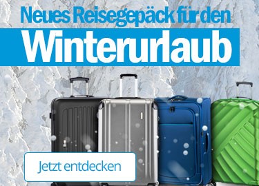 Neues Reisegepäck für den Winterurlaub