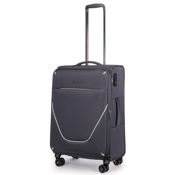 Stratic Strong Trolley 65 cm 4 Rollen erweiterbar anthrazit