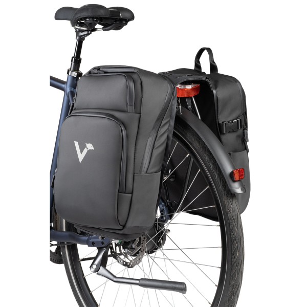 Valkental ValkBusiness 3in1 Fahrradtasche 42 cm schwarz