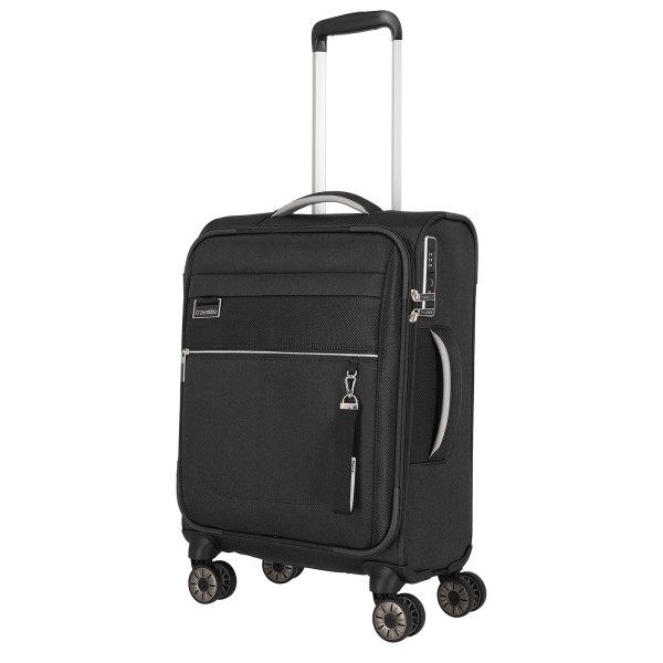 travelite Miigo Kabinentrolley 55 cm 4 Rollen nachtschwarz