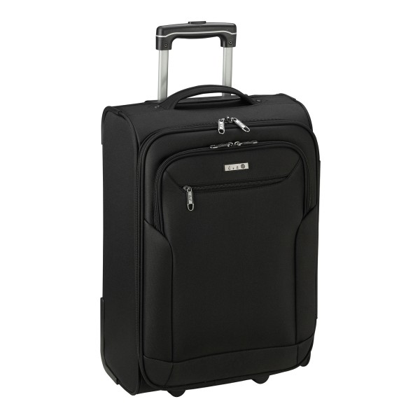 d&n Travel Line 6800 Kabinentrolley 53 cm 2 Rollen schwarz