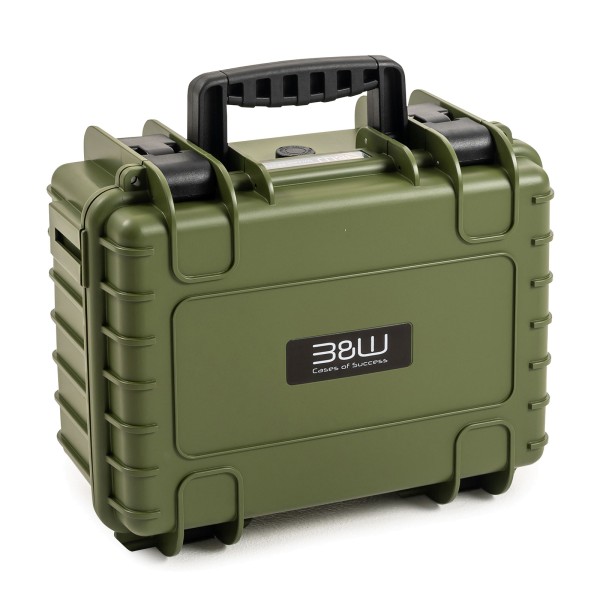 B&W Outdoor Case Typ 3000 für DJI Air 3 bronze grün