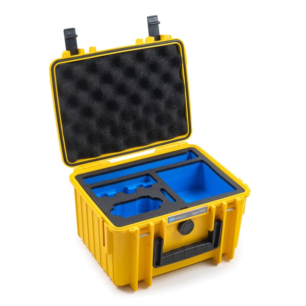 B&W Copter Case Typ 2000 für DJI Osmo Action 3 yellow