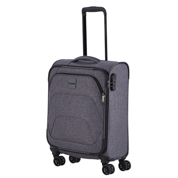 travelite Adria Kabinentrolley 55 cm 4 Rollen anthrazit